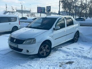 2011 Renault Logan I Рестайлинг, белый, 205000 рублей, вид 1