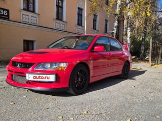 2006 Mitsubishi Lancer Evolution IX, красный, 3750000 рублей, вид 1