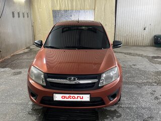 2013 Lada (ВАЗ) Granta I, оранжевый, 355000 рублей, вид 4
