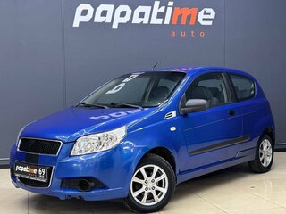 2008 Chevrolet Aveo I Рестайлинг, синий, 349000 рублей, вид 1