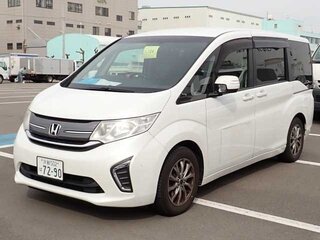 2015 Honda Stepwgn V, серебристый, 1170000 рублей, вид 1