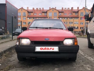 1987 Ford Escort IV, красный, 36000 рублей, вид 1