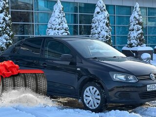 2012 Volkswagen Polo V, чёрный, 695000 рублей, вид 1