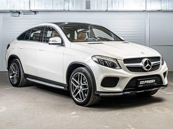2015 Mercedes-Benz GLE 400 I (W166), белый, 4829000 рублей