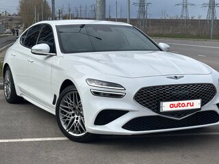 2021 Genesis G70 I Рестайлинг, белый, 3450000 рублей, вид 1