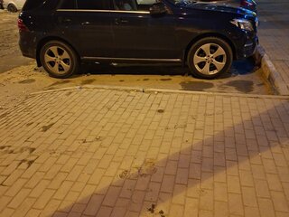 2015 Mercedes-Benz GLE 300 I (W166), синий, 3350000 рублей, вид 1