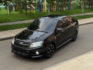 2014 Lada (ВАЗ) Granta Sport I, чёрный, 750000 рублей, вид 1