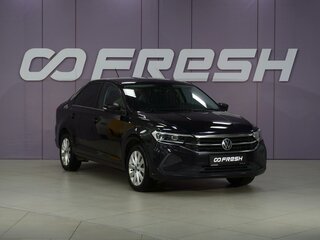 2020 Volkswagen Polo VI, чёрный, 1645555 рублей, вид 1