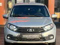 2021 Lada (ВАЗ) Granta I Рестайлинг, серебристый - вид 2