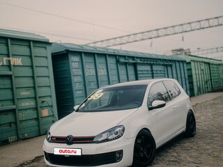 2011 Volkswagen Golf GTI VI, белый, 1290000 рублей, вид 1