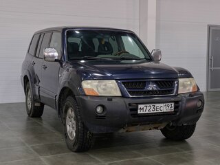 2004 Mitsubishi Pajero III Рестайлинг, синий, 600000 рублей, вид 1