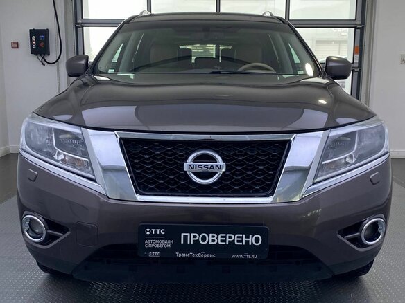 2014 Nissan Pathfinder IV, коричневый, 1785000 рублей - вид 1