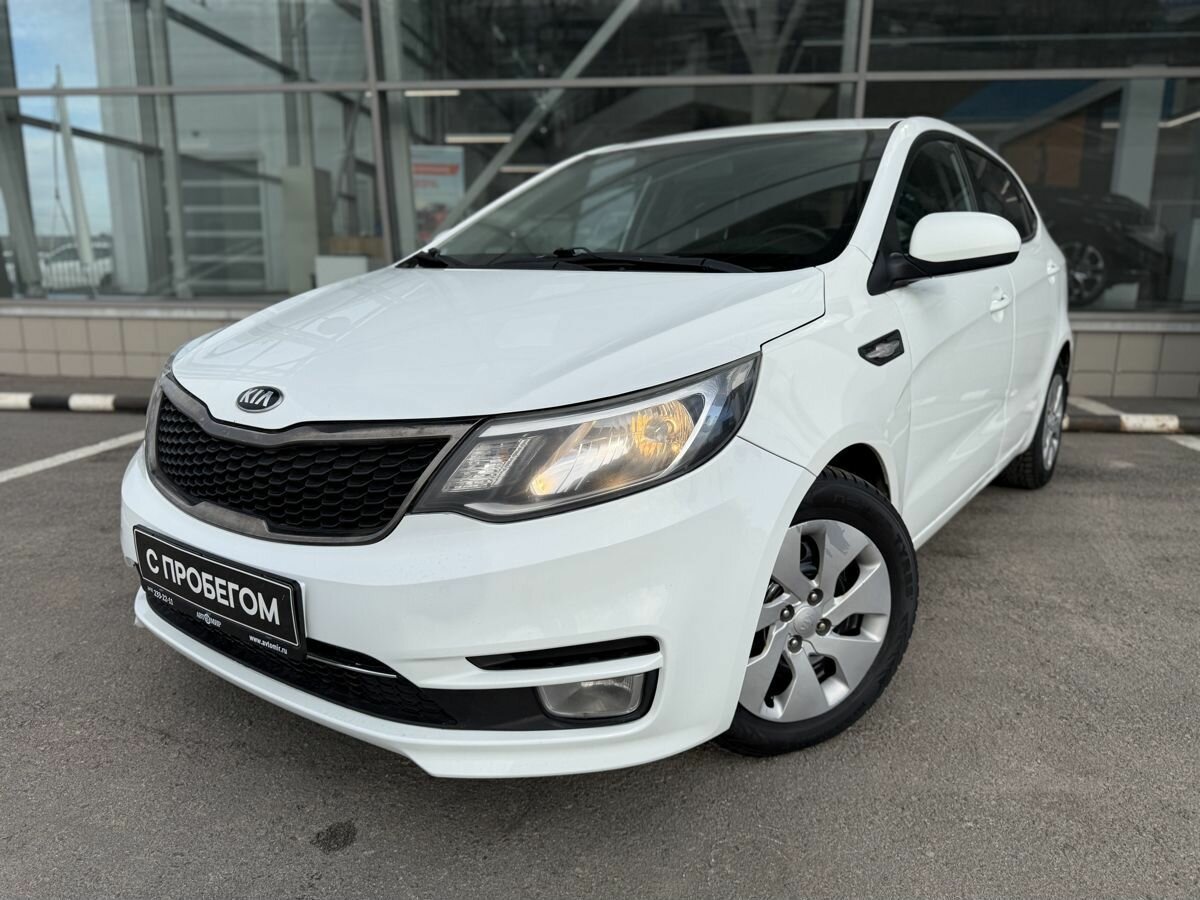 Kia Rio III Рестайлинг