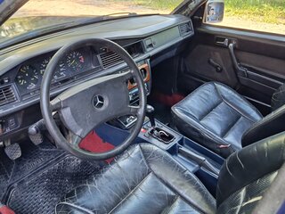 1985 Mercedes-Benz 190 (W201), синий, 90000 рублей, вид 5
