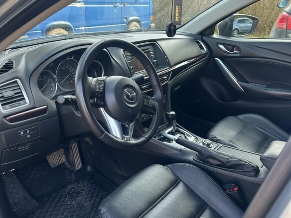 2013 Mazda 6 III (GJ), серебристый, 1700000 рублей - вид 7
