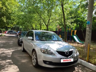 2007 Mazda 3 I (BK) Рестайлинг, серебристый, 720000 рублей, вид 4