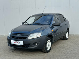 2014 Lada (ВАЗ) Granta I, синий, 385000 рублей, вид 1