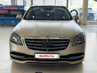 2019 Mercedes-Benz S-Класс 450 Long VI (W222, C217) Рестайлинг, золотистый, 5860000 рублей, вид 1