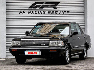 1993 Toyota Crown VIII (S130), чёрный, 4500000 рублей, вид 1