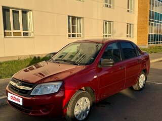 2017 Lada (ВАЗ) Granta I, красный, 430000 рублей, вид 1