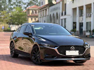 2023 Mazda 3 Axela IV (BP), чёрный, 1720190 рублей, вид 3