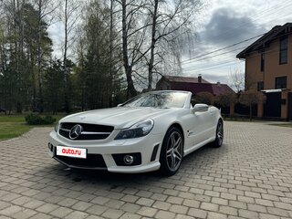2009 Mercedes-Benz SL-Класс AMG 63 AMG II (R230) Рестайлинг 2, белый, 6900000 рублей, вид 1