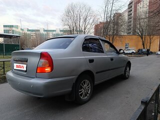 2005 Hyundai Accent ТагАЗ II, серебристый, 300000 рублей, вид 5