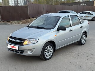 2013 Lada (ВАЗ) Granta I, серебристый, 310000 рублей, вид 1