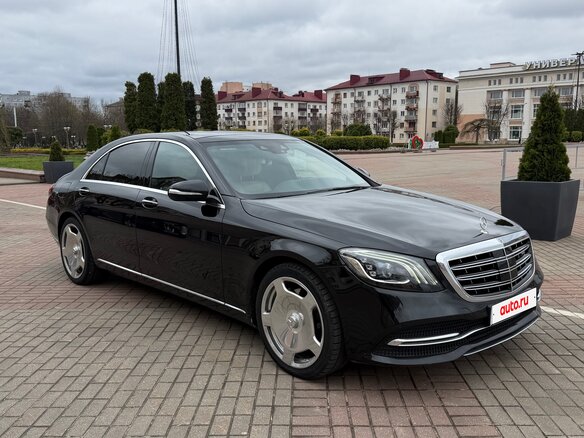 2017 Mercedes-Benz S-Класс 400 d VI (W222, C217) Рестайлинг, чёрный, 3640000 рублей - вид 2