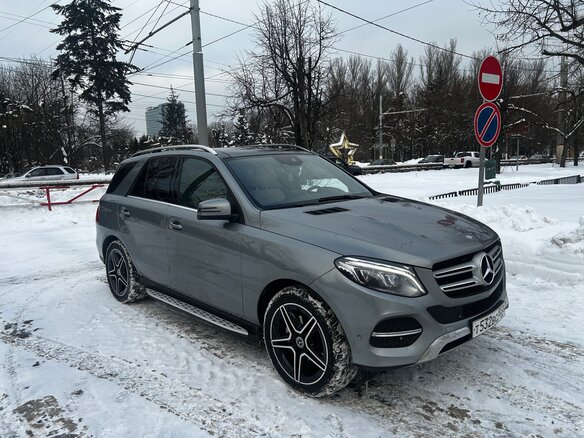 2016 Mercedes-Benz GLE 350 d I (W166), серый, 2900000 рублей - вид 1