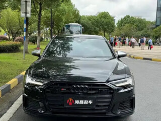 2021 Audi S6 V (C8), чёрный, 6120098 рублей, вид 1