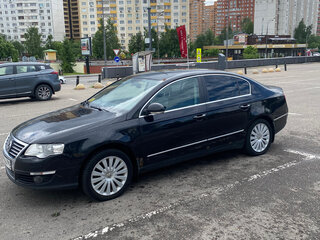 2008 Volkswagen Passat B6, чёрный, 340000 рублей, вид 3