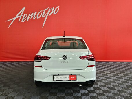 2021 Volkswagen Polo VI, белый, 1585000 рублей, вид 4