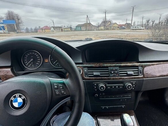 2008 BMW 3 серии 325i V (E90/E91/E92/E93) Рестайлинг, чёрный, 725000 рублей - вид 12