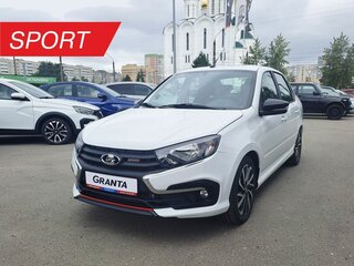 2026 Lada (ВАЗ) Granta Sport I Рестайлинг, белый, 1607000 рублей, вид 1