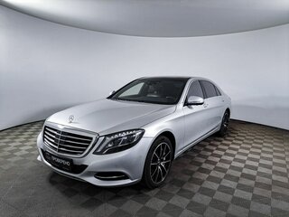 2013 Mercedes-Benz S-Класс 500 Long VI (W222, C217), серебристый, 2900000 рублей, вид 1