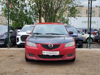 2005 Mazda 3 I (BK), красный, 159000 рублей, вид 2