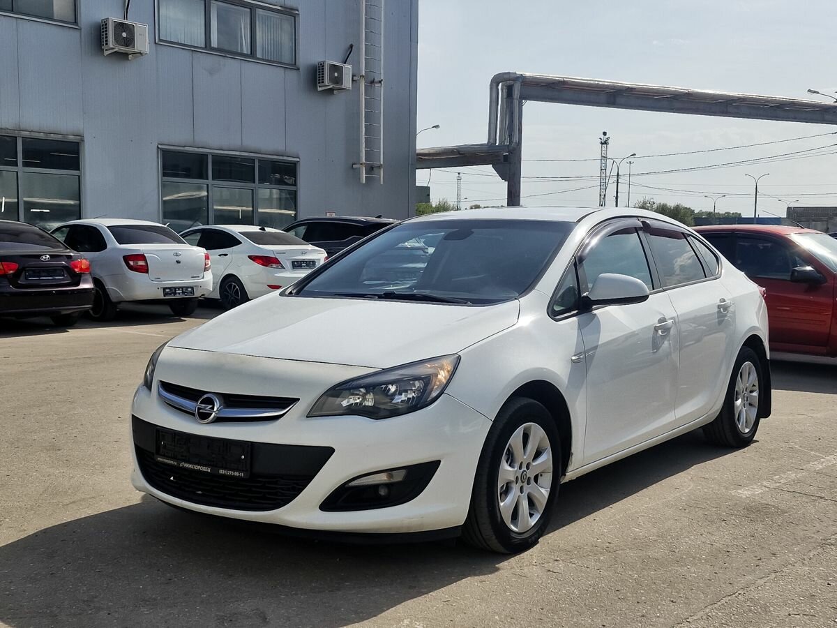 Opel Astra J Рестайлинг