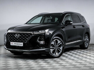 2020 Hyundai Santa Fe IV, чёрный, 3199000 рублей, вид 1