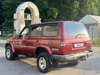 1995 Toyota Land Cruiser 80 Series Рестайлинг, пурпурный, 750000 рублей, вид 4