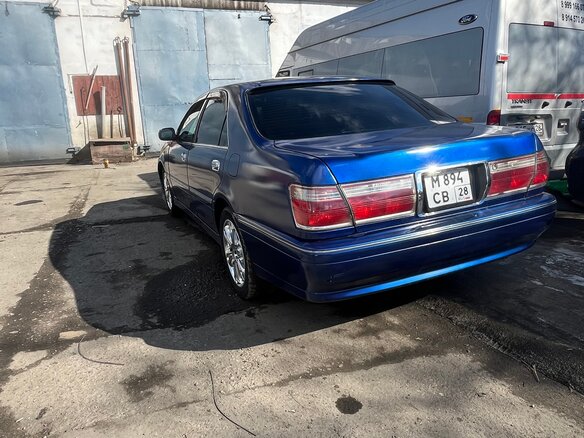 2002 Toyota Crown XI (S170), синий, 550000 рублей - вид 1