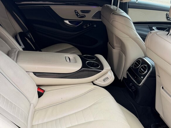 2017 Mercedes-Benz S-Класс 400 d VI (W222, C217) Рестайлинг, чёрный, 3640000 рублей - вид 11