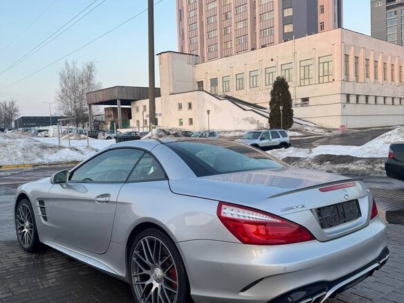 2018 Mercedes-Benz SL-Класс AMG 63 AMG III (R231) Рестайлинг, серебристый, 3185835 рублей - вид 12