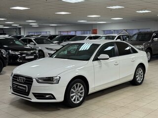 2012 Audi A4 IV (B8) Рестайлинг, белый, 995000 рублей, вид 1