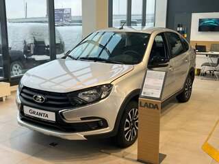 2025 Lada (ВАЗ) Granta Active Cross I Рестайлинг, серебристый, 1390000 рублей, вид 1