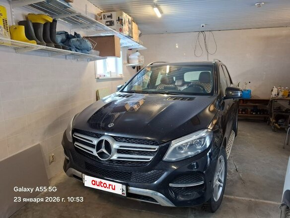 2017 Mercedes-Benz GLE 350 d I (W166), чёрный, 4950000 рублей