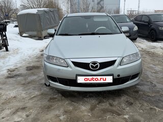 2007 Mazda 6 I (GG) Рестайлинг, серебристый, 470000 рублей, вид 1