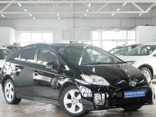 2012 Toyota Prius III Рестайлинг (XW30), чёрный, 979000 рублей, вид 1