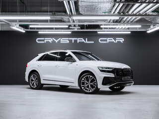 2020 Audi Q8 50 TDI I (4M), белый, 8100000 рублей, вид 1