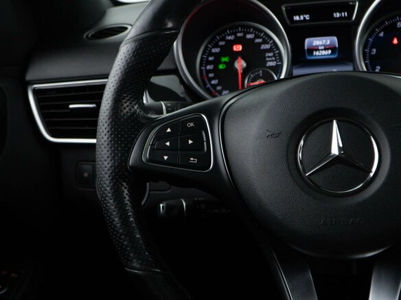 2016 Mercedes-Benz GLE 400 I (W166), синий, 4357077 рублей - вид 12